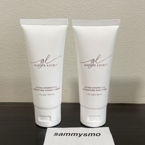 GOLDIE LOCKS mini Ultra Hydrating Signature Shampoo, Conditioner, 1 Oz Set - Picture 1 of 3